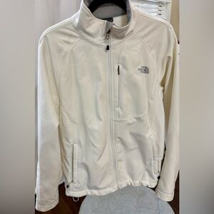 The North Face Apex Bionic White/Gray Jacket Women’s Large